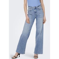 Only, Damen, Jeans, ONLMadison Blush HW Wide Loose Fit Jeans, Blau, (34, XL) - Bild 8