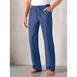 Herren Freizeithose mit Tunnelzug jeansblau, Größe 48 - Bild 3