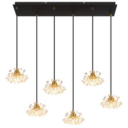 Globo Lighting Hängeleuchte schwarz Maße (cm): B: 24 H: 120 - Höffner - Bild 4
