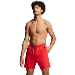 PUMA Swim Badeshorts Herren, Kleidung, Rot, M - Bild 6