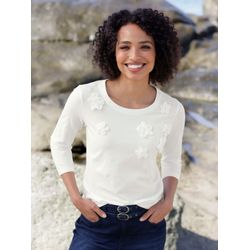 Ecru 3/4-Arm-Shirt - Bild 2
