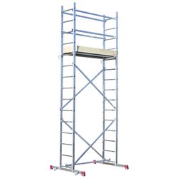 Krause Silber Leiter + Gerüst, Montagegerüst (Gerüst, 500 Cm) - Image 5