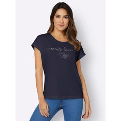 Marine Rundhalsshirt - Bild 4