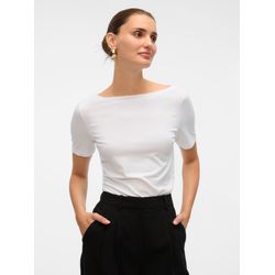 Vero Moda Damen T-Shirts Beige Gr. Klein - Image 3