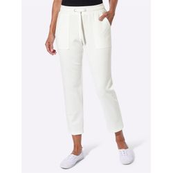 Casual Looks Damen Ecru Jerseyhose von Baur - Bild 3