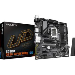 GIGABYTE B760M DS3H WIFI6E GEN5 Mainboard - Intel B760 - Intel LGA1700 - DDR5 RAM - Micro-ATX - Bild 6