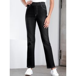 Sheego Damen Black-Denim High-Waist-Jeans - Bild 3