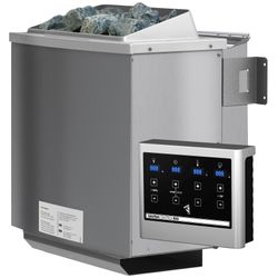 Karibu 9 kW Bio-Kombiofen Saunaofen anthrazit inkl. Steuergerät EASY weiß - Sparset - Image 4