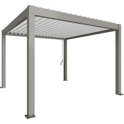 Biohort Quarzgrau Metallic Pergola "35X35 Verschiedene Farben" Ausgezeichnet Mit Dem Red Dot Design Award von Baur - Image 4