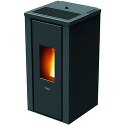 PEGASO Pelletofen »Vera 7«, schwarz, Stahl, 7 kW - grau - Image 3