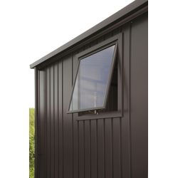 Biohort Dunkelgrau Metallic Fenster "Für Gerätehaus Europa Größe 1-7 2A 4A Verschiedene Farben" 733X5x176 Cm von Baur - Image 4