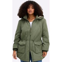 Sheego Damen Khaki Parka - Bild 5