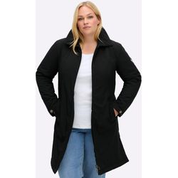 Sheego Damen Schwarz Winterjacke - Bild 6