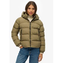 Superdry Damen Grün Daunenjacke Mit Kapuze, - Bild 6