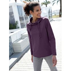 Damen Langarmshirt mit Tunnelzug traube, Größe 46 - Bild 3