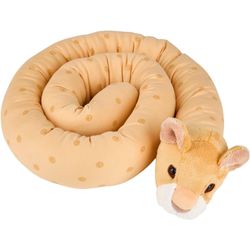 Sterntaler Unisex Baby Giallo Nestchenschlange "Löwe Leo", Gelb (Ocker), Obermaterial: 100% Polyester. Obermaterial 2: 100% Baumwolle. Wattierung: 100% Polyester, Bet...