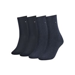 Tommy Hilfiger Damen Jeans Socken "Th Women 4P Sock Ecom" 4 Stk. Tlg. Mit Logostickerei von Baur - Bild 4