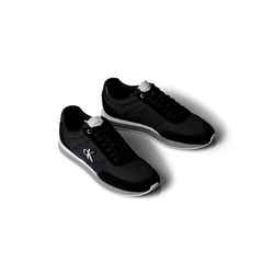 Calvin Klein, Herren, Sneakers, Retro Runner Ess Mix Mat, Grau, Schwarz, (43) - Bild 4