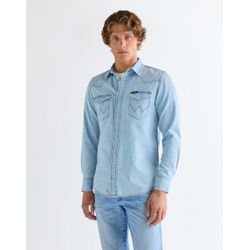 Wrangler Bleu Jeanshemd Western Riverbank - Bild 6