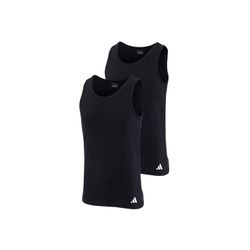 Adidas Originals Herren Schwarz Unterhemd "Unterhemd Tank Top Active Flex Cotton 2Pk 2Er Pack" von Baur - Bild 8