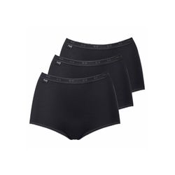 Sloggi Damen Schwarz Basic+ Maxi Slip 3Er Pack 10007656, 40 - Bild 9
