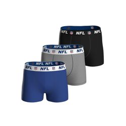 Nfl Herren Blau Boxershorts, 3Er Pack - Shield 3Pack Boxers, Baumwoll-Stretch, Logobund, Größe M In - Bild 5