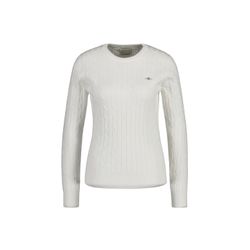 Gant - Classic Zopfstrickpullover Eggshell - Gr. - Xl - Bild 9
