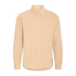 VAN GRAAF Blend Herren Beige Langarmhemd Regular Fit Baumwolle Extra Groß - Bild 3