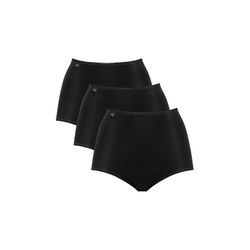Sloggi Damen Schwarz 3P 24 7 Microfibre Maxi Briefs Polyamid 46 - Bild 11