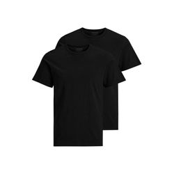 JACK & JONES Male T-Shirt 2er-Pack Einfarbig T-Shirt - Bild 10