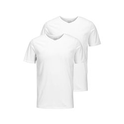 JACK & JONES Male T-Shirt 2er-Pack Einfarbig T-Shirt - Bild 9