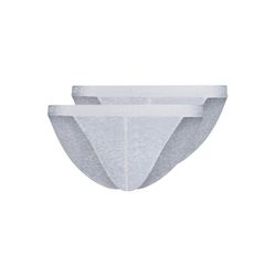 Skiny Herren Grau Slip "Slip 2Er Pack", Gr. S, Obermaterial: 100% Baumwolle Co., Unterhosen Slip - Bild 6