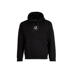 Armani Exchange - Schwarzer Kapuzenpullover Frühling/Sommer Herren - Sweatshirts & Hoodies - Herren - Schwarzk - M - Bild 11