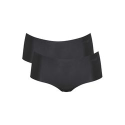 Sloggi Damen Schwarz Panty "Panty Zero Microfiber Shorts 2.0 2Er Pack", Gr. Xl, Obermaterial: 76% Polyamid Pa. 24% Elasthan El., Unterhosen Panty - Bild 8