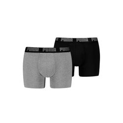 Puma Herren Grau Unterhose Men Everyday Basic Boxer 2P - Bild 7