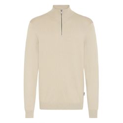 Blend Herren Beige Halb-Zip Rollkragenpullover Dan - Bild 3