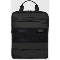 Piquadro Fx Modulare, Schmale Laptoptasche/Rucksack 15,6" Schwarz