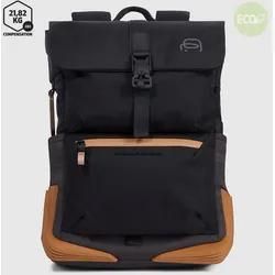 Piquadro Corner 2.0 Bike Laptop-Rucksack 15,6" Schwarz