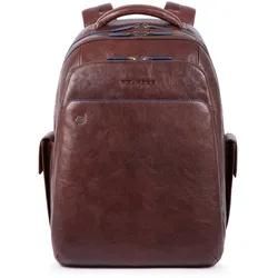 Piquadro Blue Square Special Rucksack Mit Fach Für Pc/Ipad 10,5"/9,7" Dunkelbraun