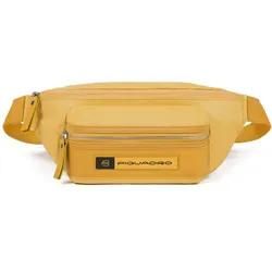 Piquadro Pq-Bios Gürteltasche Ockergelb