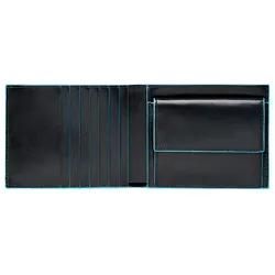 Piquadro Blue Square Herrenbrieftasche + Rfid Schwarz