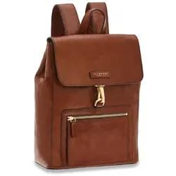 The Bridge Gold Alberto Leder-Rucksack Braun