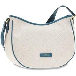 The Bridge Gold Anna Leder-Umhängetasche Milch