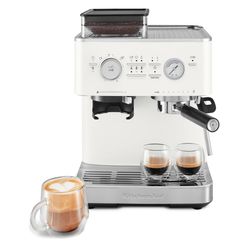 Kitchenaid Artisan Espressomaschine Porcelain White Mit Mahlwerk - Bild 8