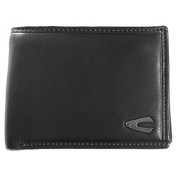 Camel Active Scheintasche "Vegas" Leder Querformat Emblem Für Herren Schwarz in Größe 99 - Bild 7