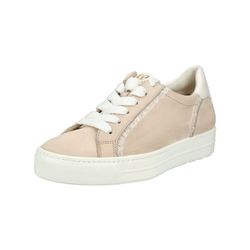 Paul Green Beige Low Sneaker - Gr. 39 - Leder Und Textil - Bild 4