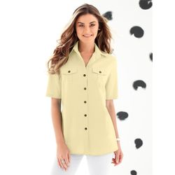 Classic Basics Damen Vanillegelb Kurzarmbluse von Baur - Bild 6