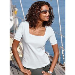 Weiß Kurzarmshirt - Bild 4
