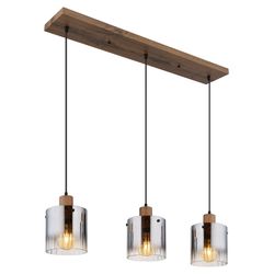 Globo Lighting Pendelleuchte holzfarben Maße (cm): B: 100 H: 120 - Höffner - Bild 4