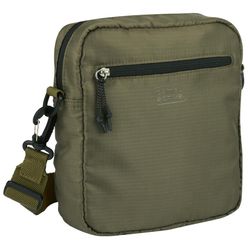 Camel Active Herren Khaki Umhängetasche "Shores" Ultraleicht Mit Sportiver Schnürung Abnehmbare Pouch & Reflektdetails von Baur - Bild 5